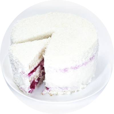 Вишневый торт с кокосом